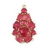 Brass Glass Pendants KK-R224-16A-G-1