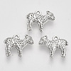Tibetan Style Alloy Pendants LS-TIBEP-T009-04AS-RS-1