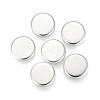 304 Stainless Steel Plain Edge Bezel Cups STAS-E460-10S-8MM-2