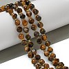 Natural Tiger Eye Beads Strands G-K387-A04-01-1