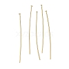 Brass Flat Head Pins KK-H502-01H-G-1