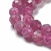 Natural Red Tourmaline Beads Strands G-B109-A01-01-4