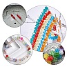 Electroplate Glass Beads EGLA-PH0003-04-8