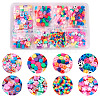 320Pcs 8 Styles Handmade Polymer Clay Beads CLAY-TA0001-15-10