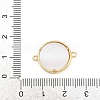 Brass Micro Pave Cubic Zirconia Links connectors KK-I656-30G-02-1-3