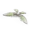 Bling Resin Butterfly Brooch Pin with Crystal Rhinestone JEWB-P016-04P-01-4
