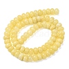 Dyed Natural White Jade Beads Strands GG-CBA9281-A15-5x8mm-5