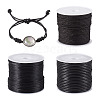 3 Rolls 3 Styles Nylon & Waxed Polyester Cord DIY-TA0015-03B-1