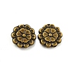 Tibetan Style Alloy Beads PALLOY-F307-06AB-1