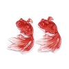 Transparent Resin Cabochons RESI-G022-01D-1