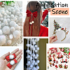 120Pcs Sequin Polypropylene Fiber Silk Pompom Ball FIND-SC0019-70B-6
