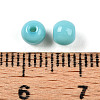 Opaque Solid Color Glass Beads GLAA-N007-4mm-A03-3
