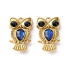 304 Stainless Steel Rhinestone Pendants RB-L002-07G-01-1