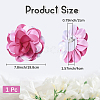 Multi Petal Flower Cloth Brooches JEWB-CN0001-14B-2