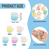 20Pcs 5 Colors Resin Cup Mini Model RESI-TA0005-73-4