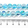 Transparent Glass Beads GLAA-B022-8mm-17-4