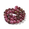 Natural Watermelon Tourmaline Bead Strands G-NH0006-A01-03-3