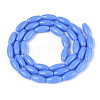 Opaque Glass Beads Strands GLAA-T028-15P-03-2