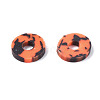 Handmade Polymer Clay Beads Strands CLAY-R089-6mm-160-4