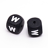 Silicone Beads SIL-WH0002-25A-W-1