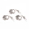 Tibetan Style Alloy Toggle Clasps TIBE-L003-034AS-1