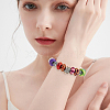 50Pcs Handmade Polymer Clay European Beads CLAY-PA0001-11-5