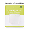 Sterling Silver Cup Pearl Bail Pin Pendants X-STER-P008-01-3