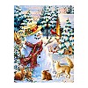 Christmas Snowman DIY Diamond Painting Kit PW-WGE6257-04-1