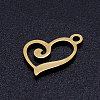 304 Stainless Steel Open Heart Charms A-STAS-Q201-JN320-2-2