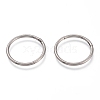 Tarnish Resistant 304 Stainless Steel Sleeper Earrings EJEW-O095-01D-2