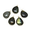 Natural Labradorite Pendants G-E526-06A-2