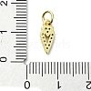 Brass Micro Pave Cubic Zirconia Pendants KK-H475-54G-01-3