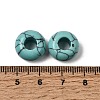 Synthetic Turquoise European Large Hole Beads G-Q442-15-3