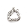 Brass Micro Pave Cubic Zirconia Pendants KK-M321-01B-P-1
