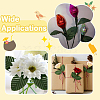 Handmade Silk Cloth Artificial Leaf AJEW-WH20070-073H-6