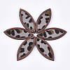 Eco-Friendly Cowhide Leather Big Pendants X-FIND-S301-34C-01-1