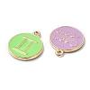 (Defective Closeout Sale)Alloy Enamel Pendants ENAM-XCP0001-41A-G-3