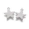 Tarnish Resistant 201 Stainless Steel Charms STAS-L233-031B-P-2