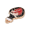 Halloween Alloy Enamel Pendants X-FIND-B036-04E-2