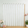 10Pcs Polyester Hairpin Hair Clip Holder Storage Organizer Hanging Ribbon HJEW-FG00049-3