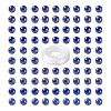 D100Pcs 8mm Natural Lapis Lazuli Round Beads DIY-LS0002-02-2