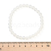 Opalite Beaded Stretch Bracelets BJEW-D446-B-07-8