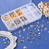740Pcs 10 Style Brass & Iron & Plastic Ear Nuts DIY-YW0006-34-7