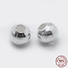 925 Sterling Silver Spacer Beads STER-K171-44S-2mm-4