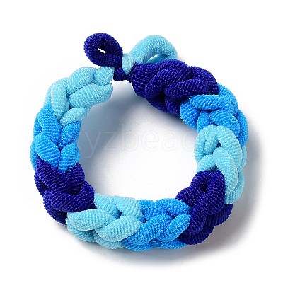 Gradient Nylon Elastic Hair Ties OHAR-D010-05B-1