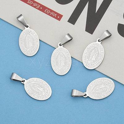 Non-Tarnish Fashionable 304 Stainless Steel Pendants STAS-J009A-01-1