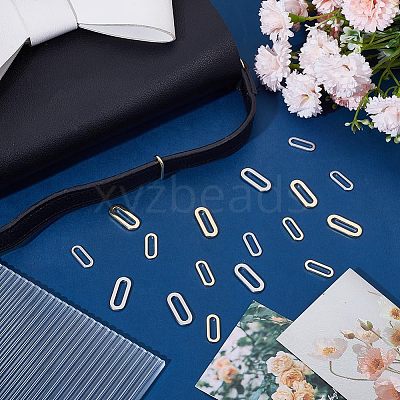 36Pcs 4 Styles 304 Stainless Steel Linking Rings STAS-BBC0006-52-1