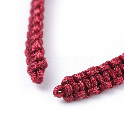 Braided Nylon Cord for DIY Bracelet Making X-AJEW-M001-M-1