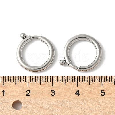 316 Surgical Stainless Steel Spring Gate Rings STAS-H234-06P-02-1