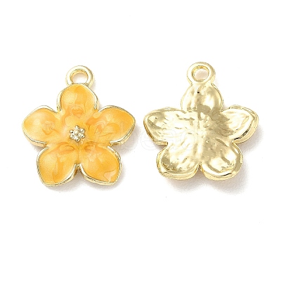 Alloy Enamel Pendants ENAM-C014-01G-02-1
